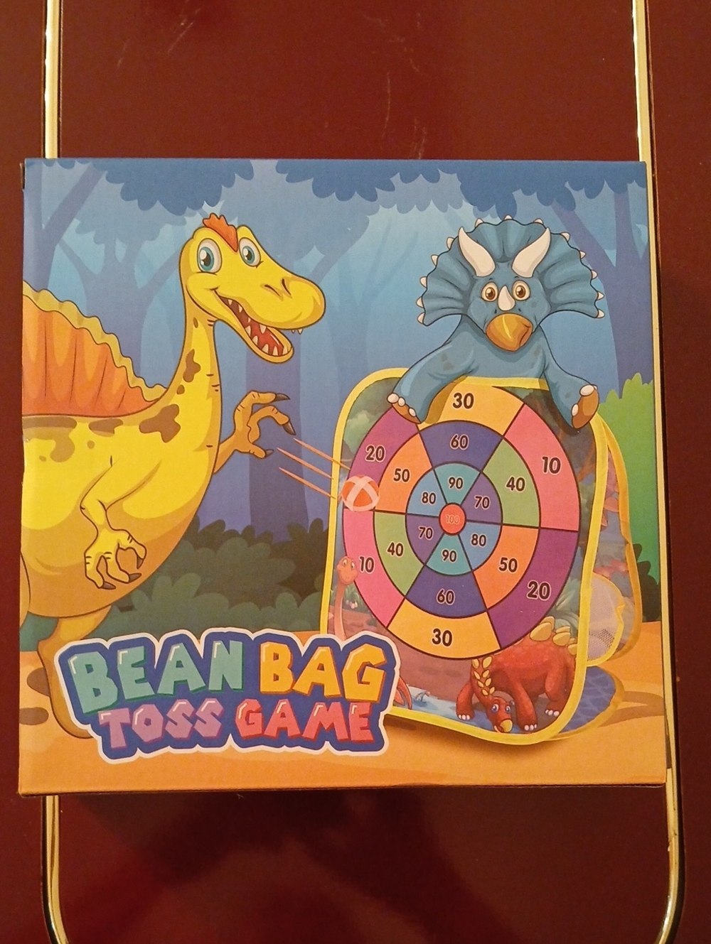 Kids Bean Bag Toss Game - Blue Dinosaur Target